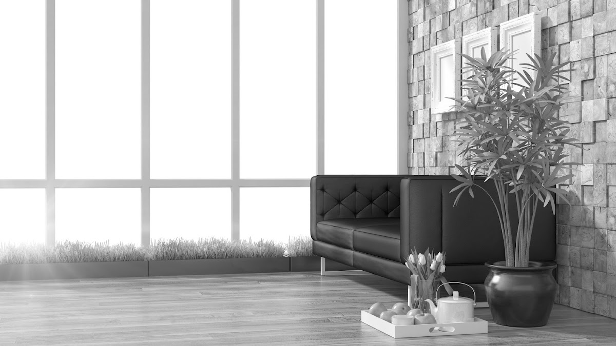 BalanceMD — a refined, private physician's practice with tufted leather furnishings and stone walls